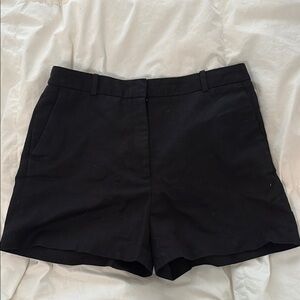 Classic Black Women's Work Shorts